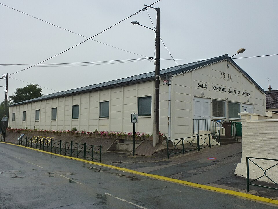 Salle communale des fêtes, Andres
