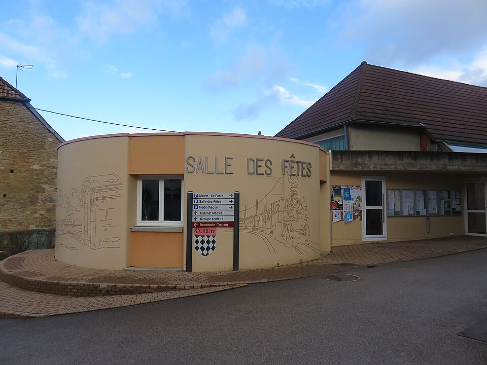 Salle des fêtes de Gendrey, Gendrey
