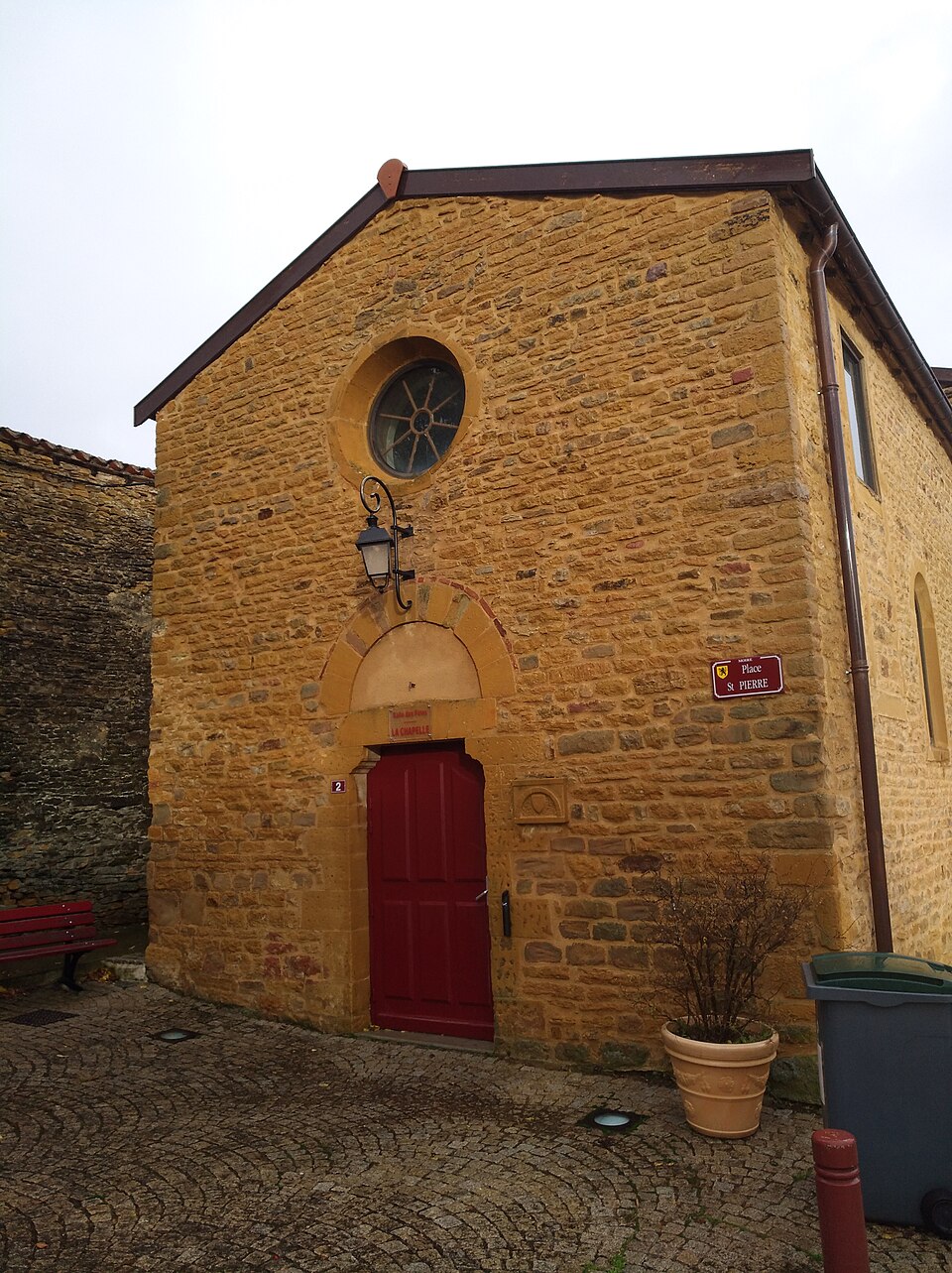 Salle des fêtes La Chapelle, Moiré